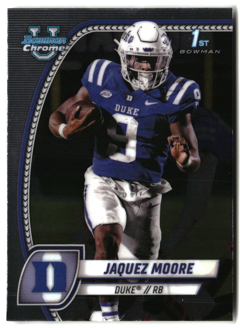 Jaquez Moore 2024 Bowman University Chrome #92