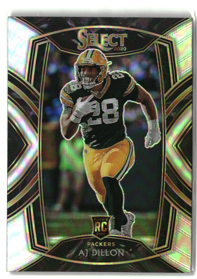 AJ Dillon 2020 Panini Select Silver Prizm #265