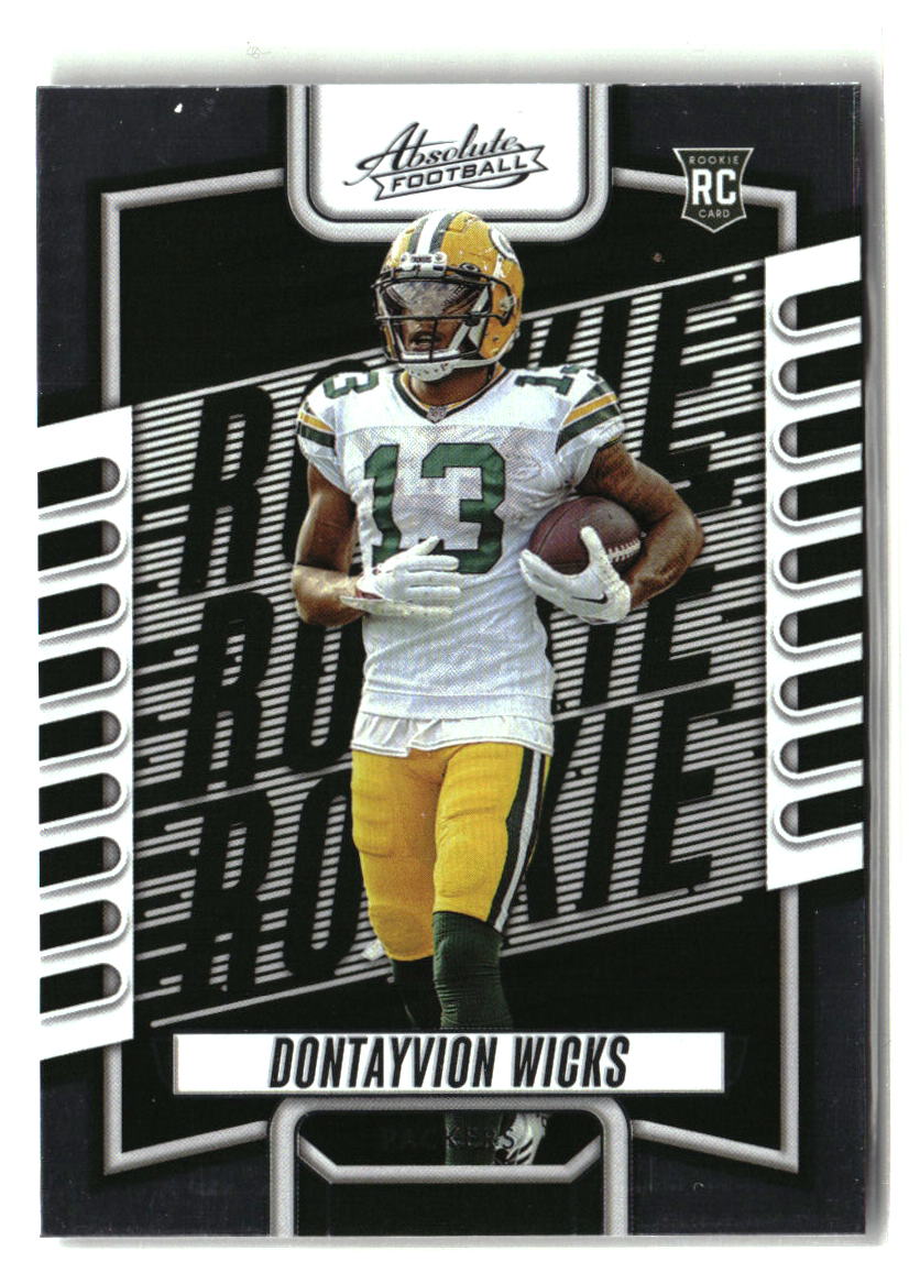 Dontayvion Wicks 2023 Panini Absolute Retail #199