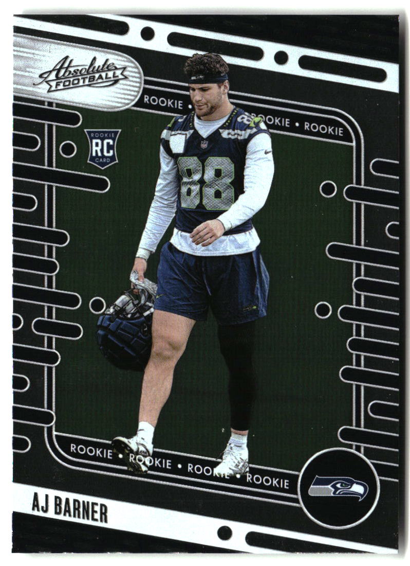 AJ Barner 2024 Panini Absolute Retail #184