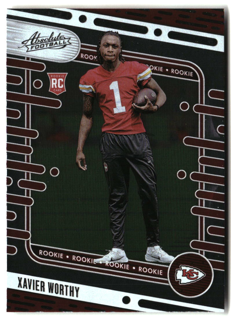 Xavier Worthy 2024 Panini Absolute Retail #128