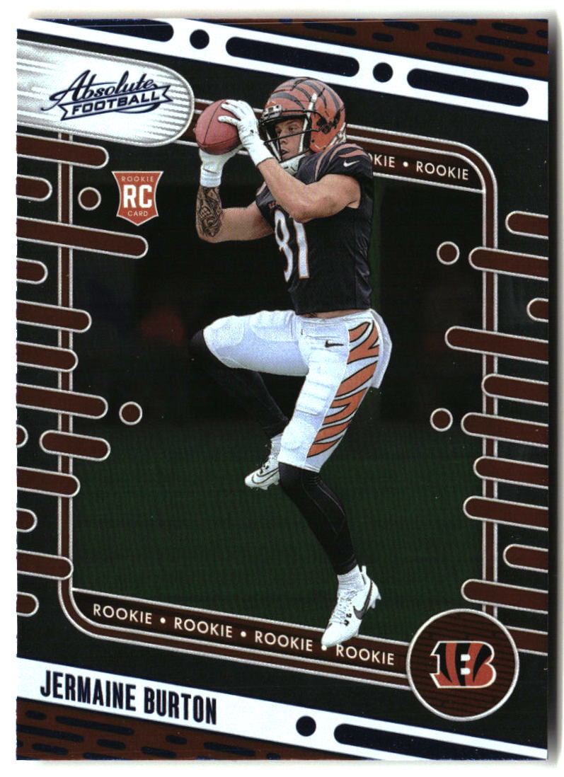 Jermaine Burton 2024 Panini Absolute Blue #166