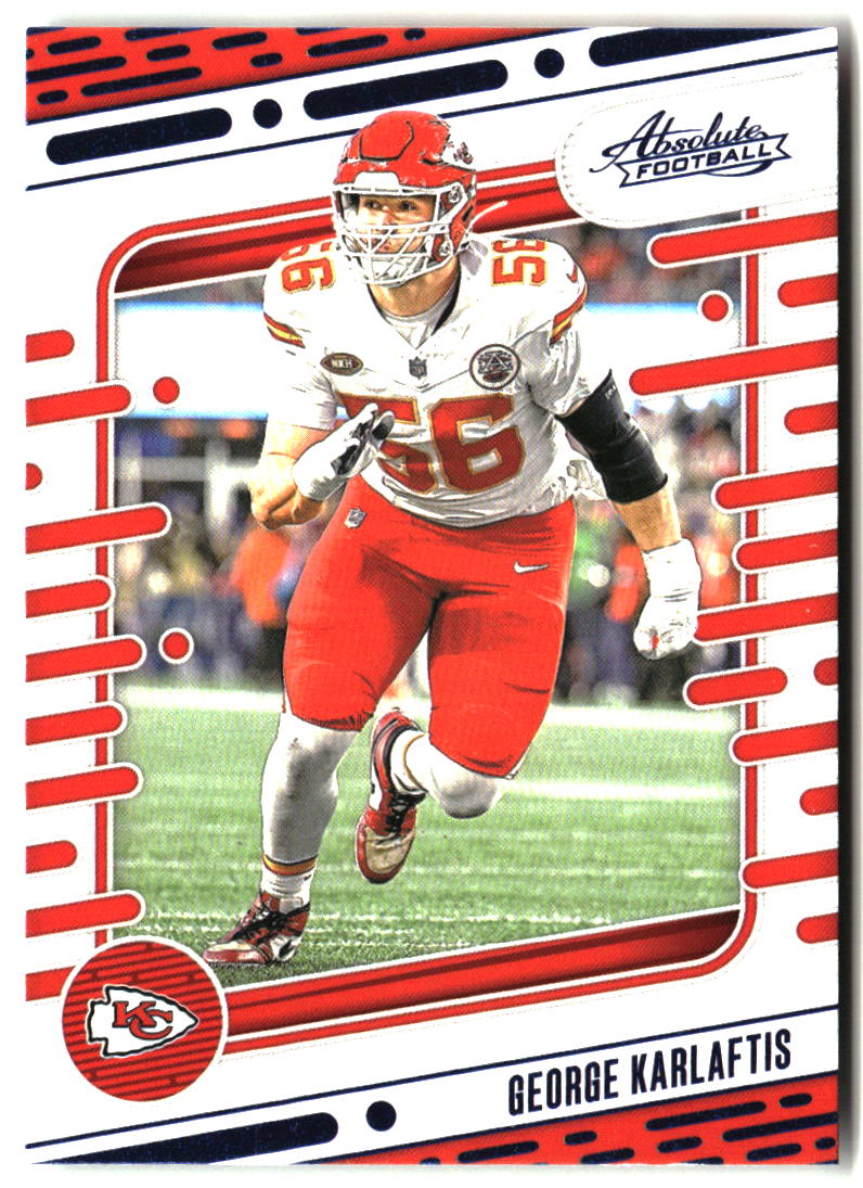 George Karlaftis 2024 Panini Absolute Blue #53