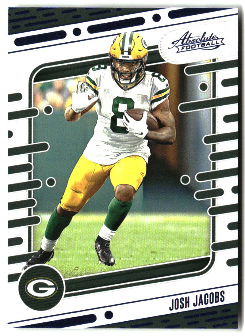 Josh Jacobs 2024 Panini Absolute Blue #38