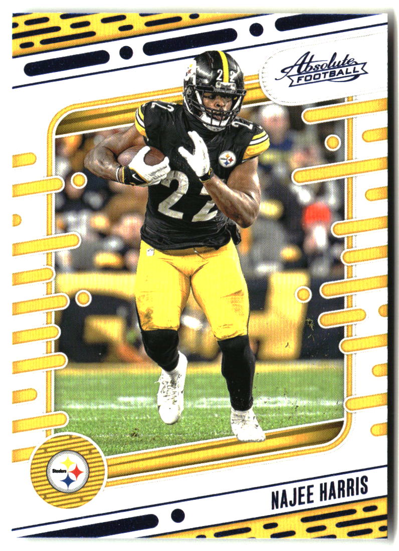 Najee Harris 2024 Panini Absolute Blue #89