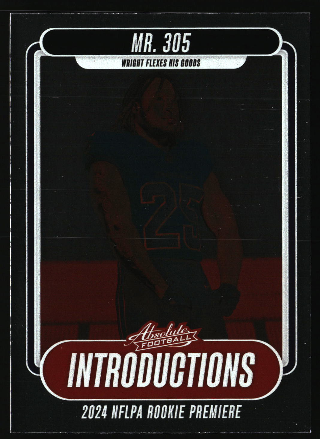 Jaylen Wright 2024 Panini Absolute Introductions #I-JWT