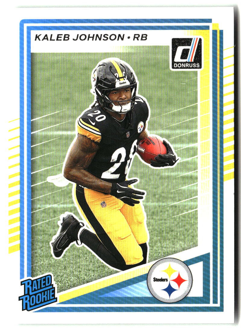 Kaleb Johnson 2025 Donruss #322