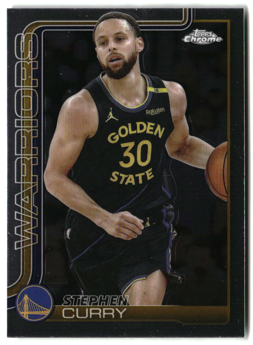 Stephen Curry 2025-26 Topps Chrome #201