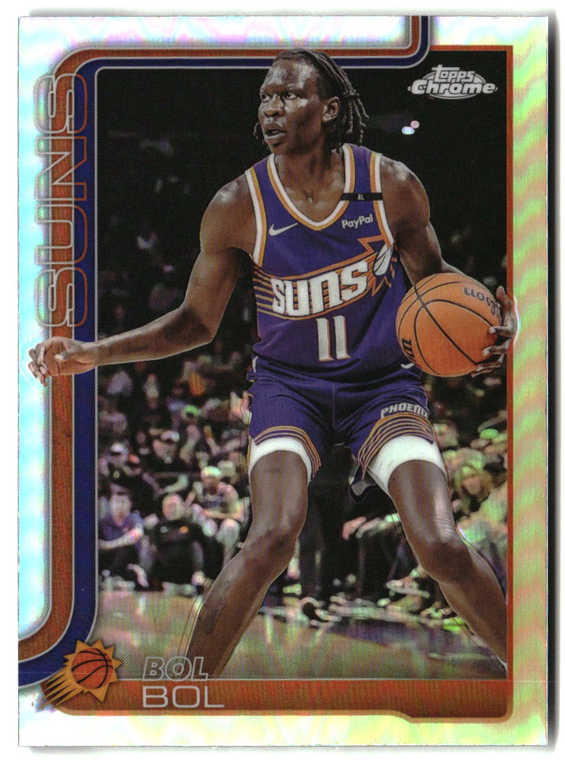 Bol Bol 2025-26 Topps Chrome Refractor #164