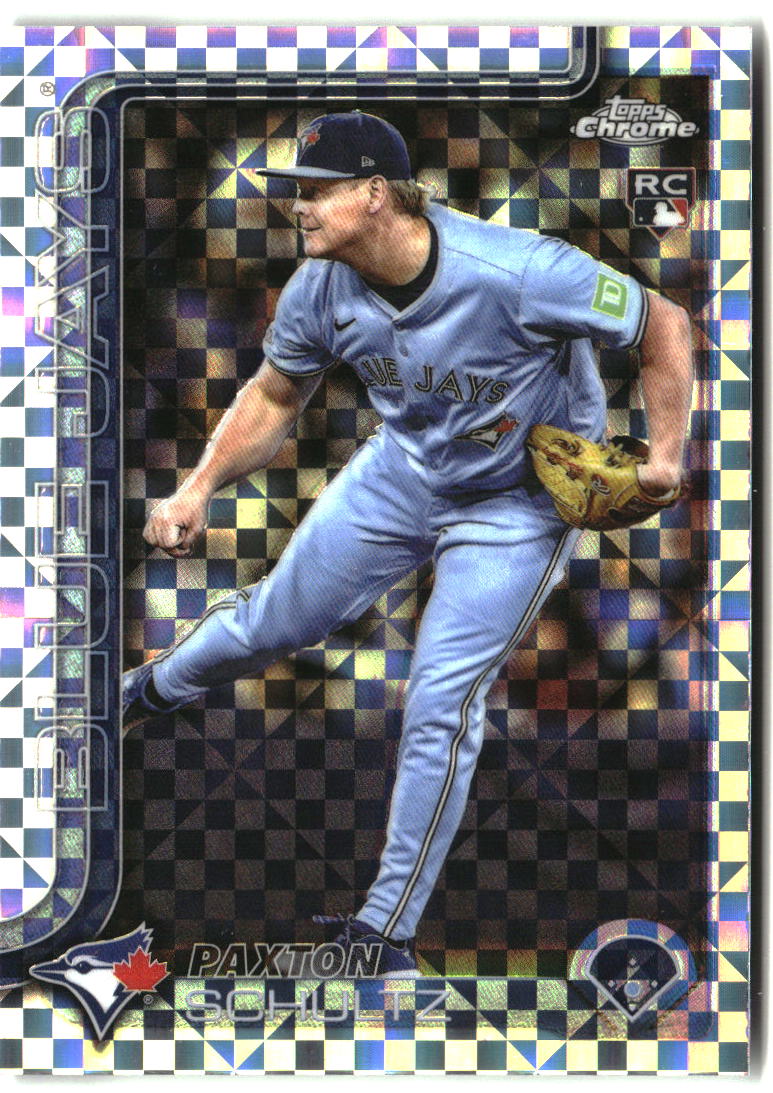 Paxton Schultz 2025 Topps Chrome Update X-Fractors #USC101