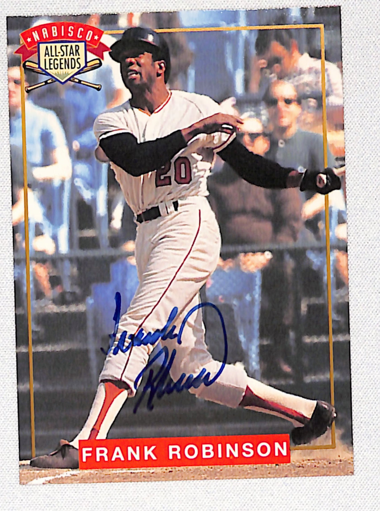 Frank Robinson 1994 Nabisco All-Star Legends Autographs #NNO