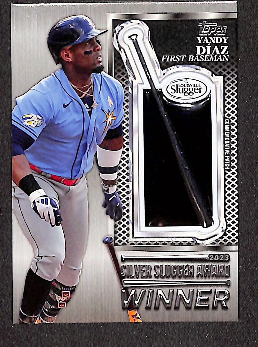 Yandy Díaz 2024 Topps Silver Slugger Award Winner Patches #SS-YD
