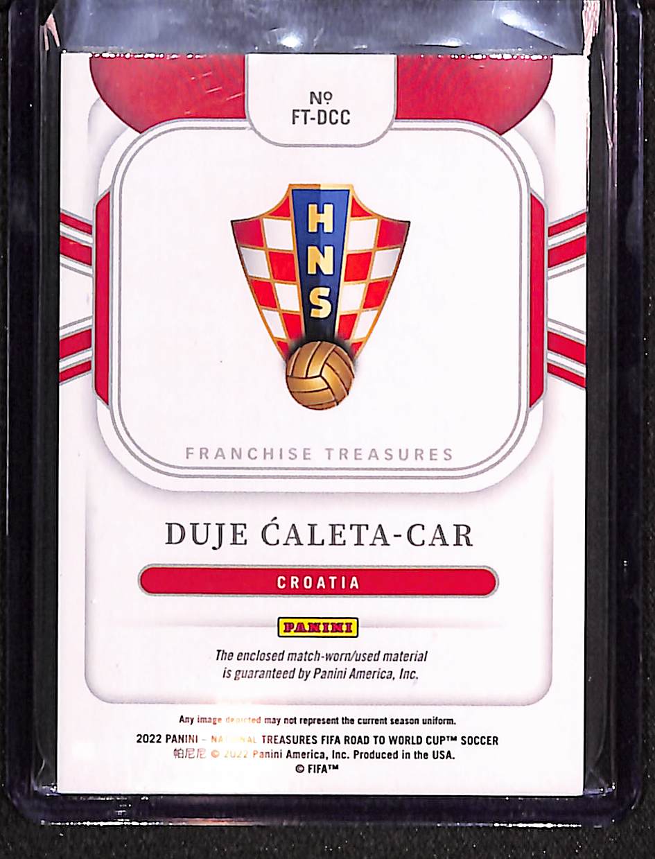 Duje Caleta-Car 2022 NT FIFA Road to World Cup Franchise Treasures #FT-DCC #/99