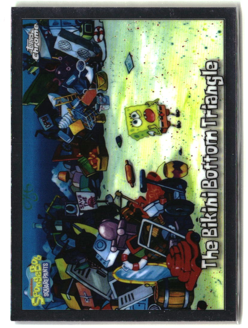 2025 Topps Chrome SpongeBob The Bikini Bottom Triangle #161