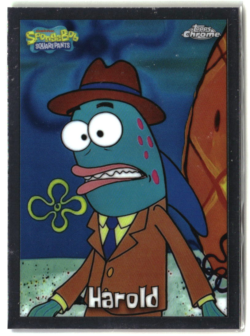 2025 Topps Chrome SpongeBob Harold #147