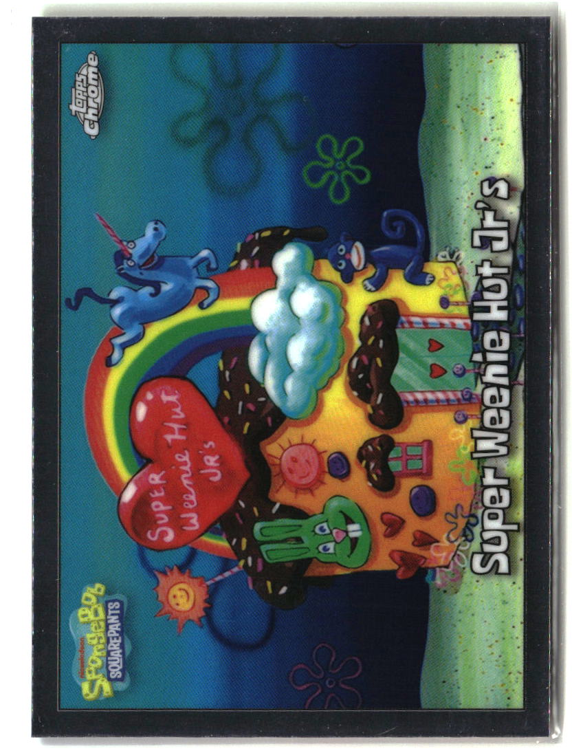 2025 Topps Chrome SpongeBob Super Weenie Hut Jr's #50