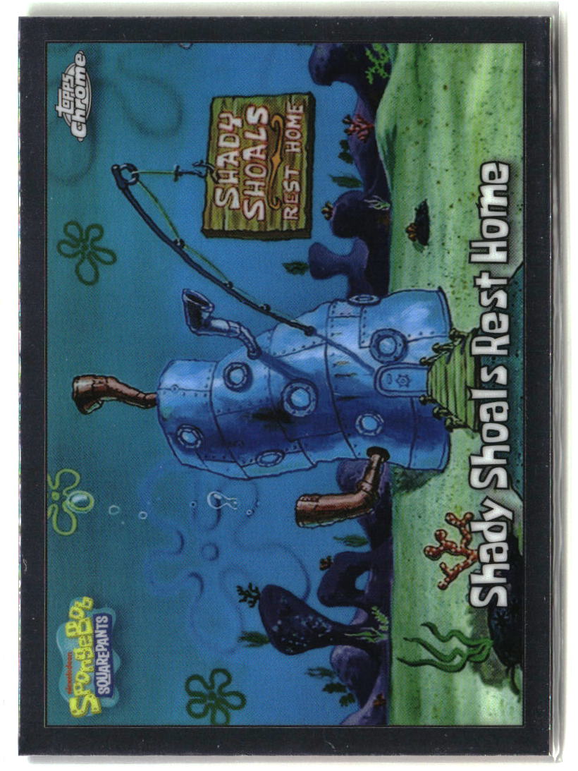 2025 Topps Chrome SpongeBob Shady Shoals Rest Home #164