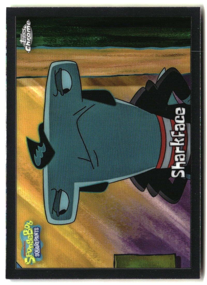 2025 Topps Chrome SpongeBob Sharkface #185