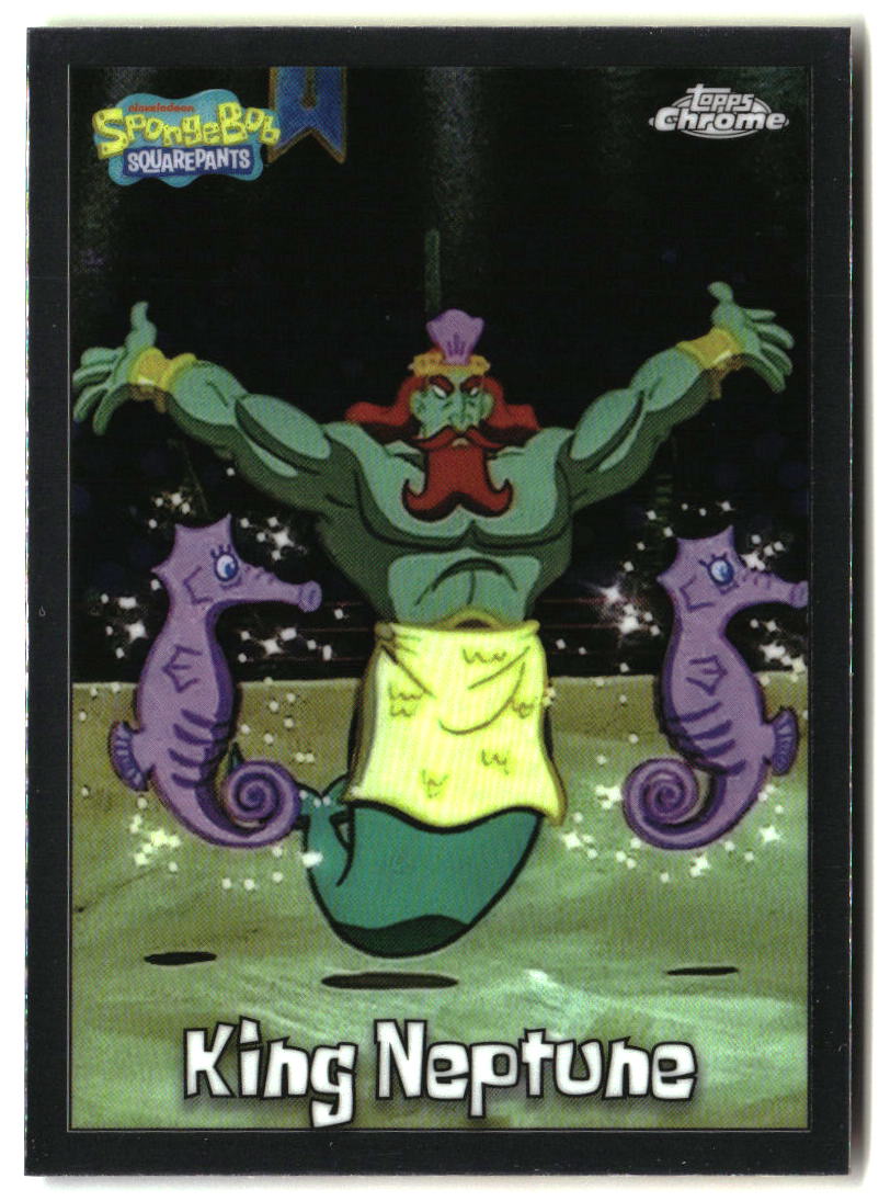 2025 Topps Chrome SpongeBob King Neptune #11