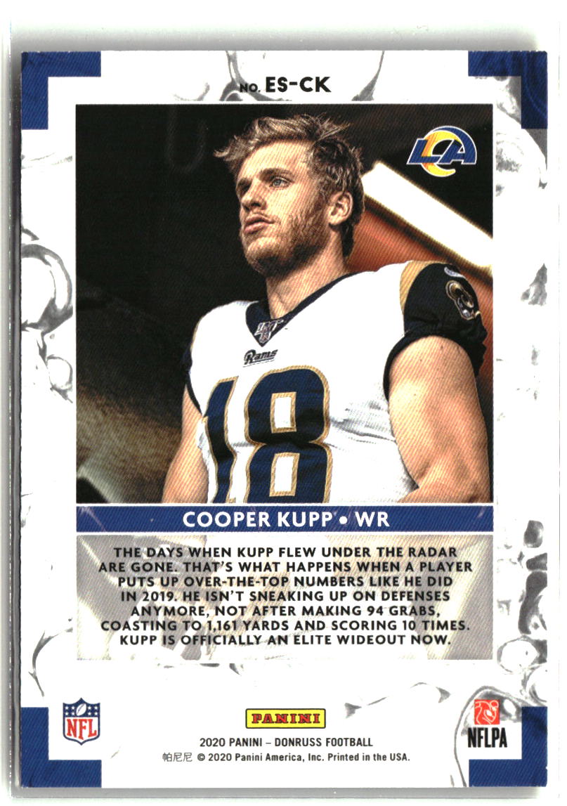 Cooper Kupp 2020 Donruss Elite Series #ES-CK