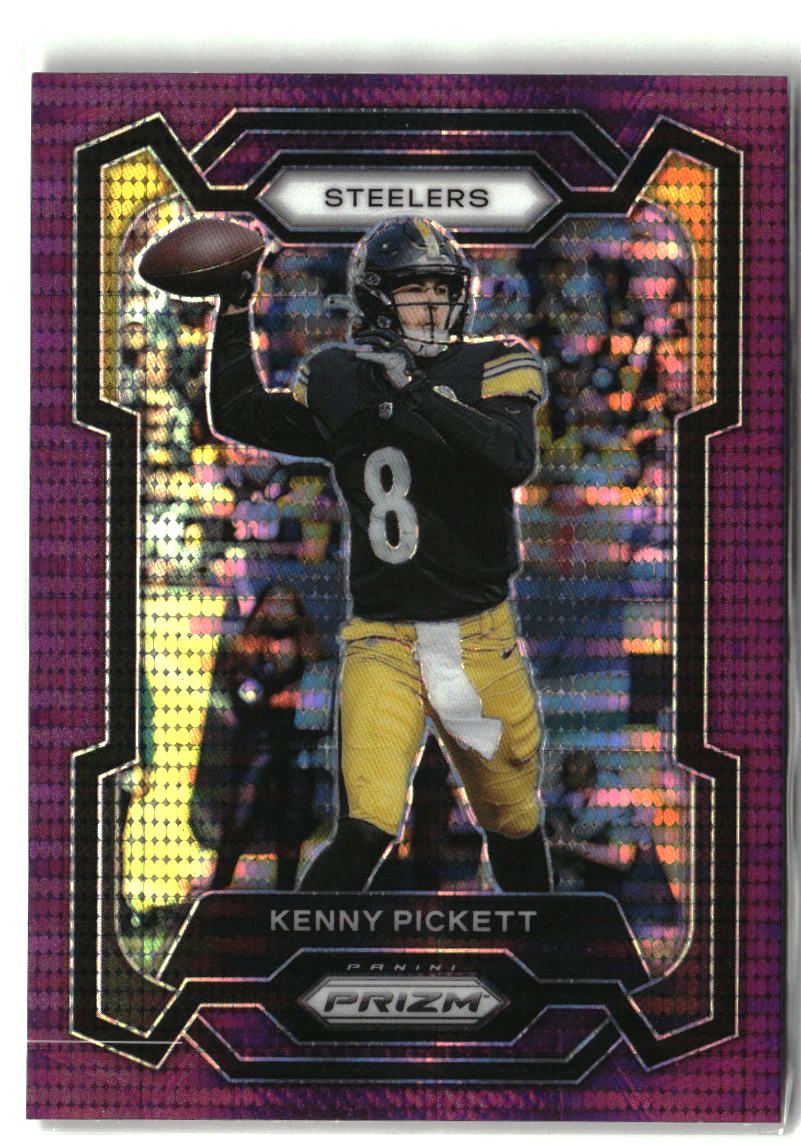 Kenny Pickett 2023 Panini Prizm Purple Pulsar #249