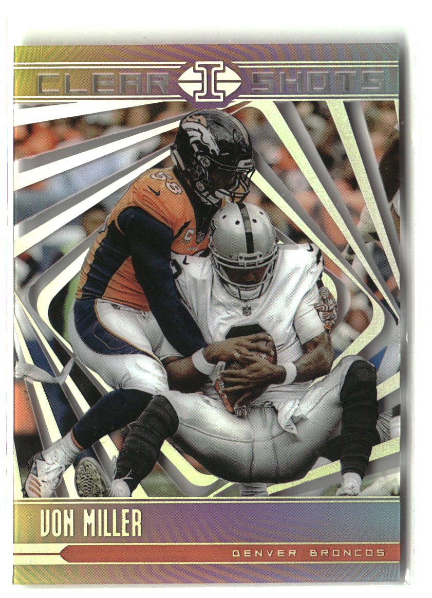 Von Miller 2018 Panini Illusions Clear Shots #CS-VM