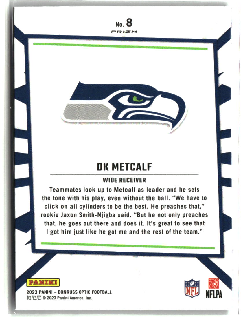 DK Metcalf 2023 Donruss Optic My House #8