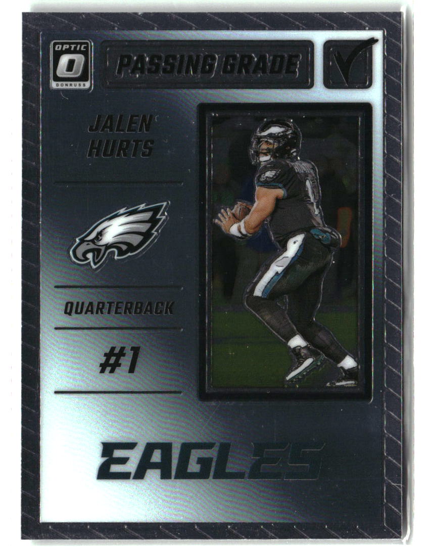 Jalen Hurts 2023 Donruss Optic Passing Grade #PG-JH