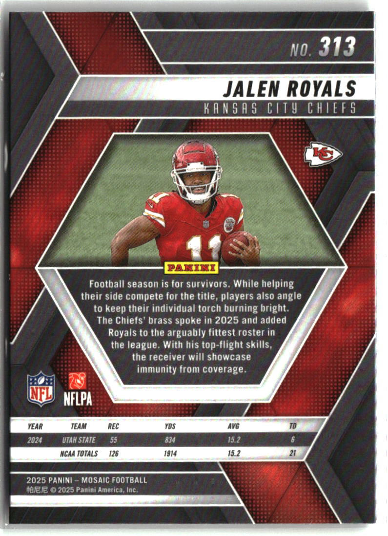 Clyde Edwards-Helaire 2020 Panini Mosaic #212