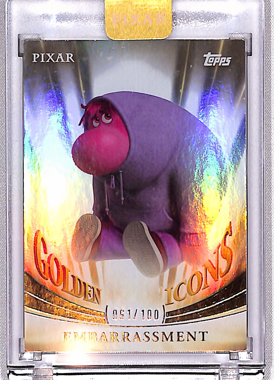 Embarrassment 2025 Topps Pixar Gold Golden Icons (Encased) #GI-98