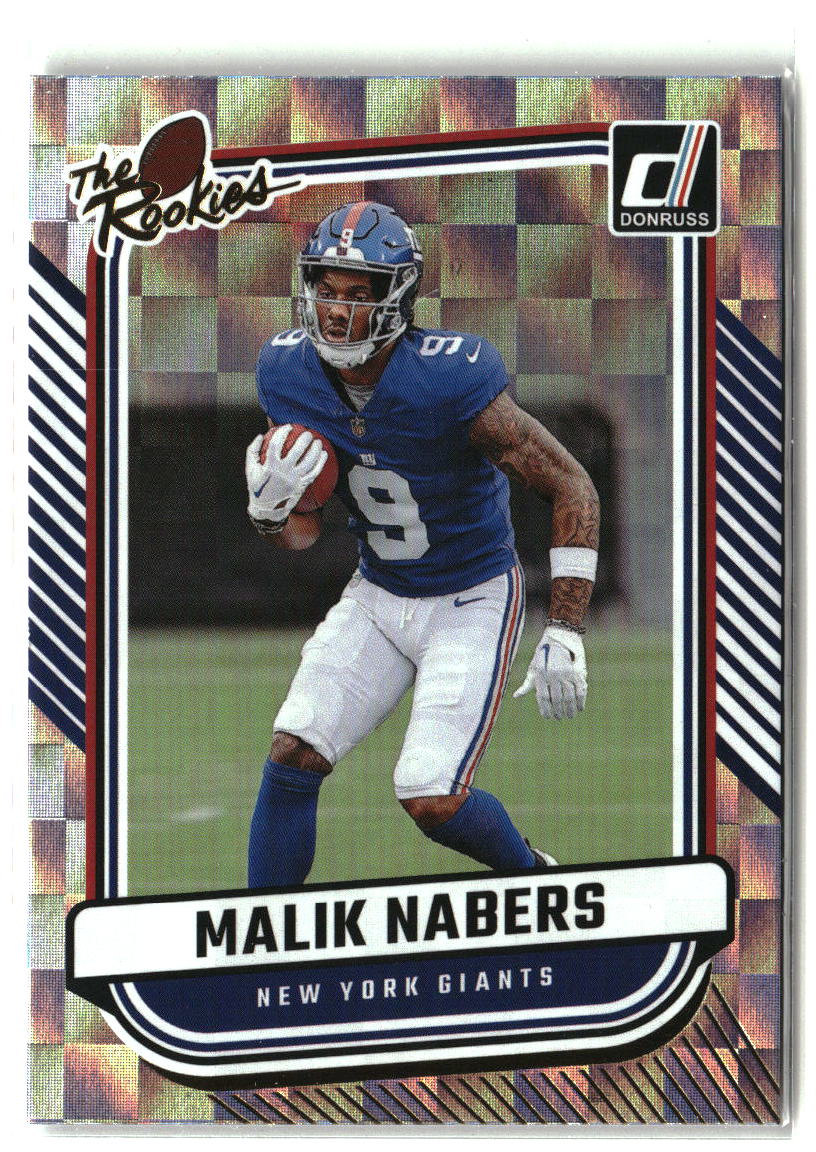 Malik Nabers 2024 Donruss The Rookies #TR-34