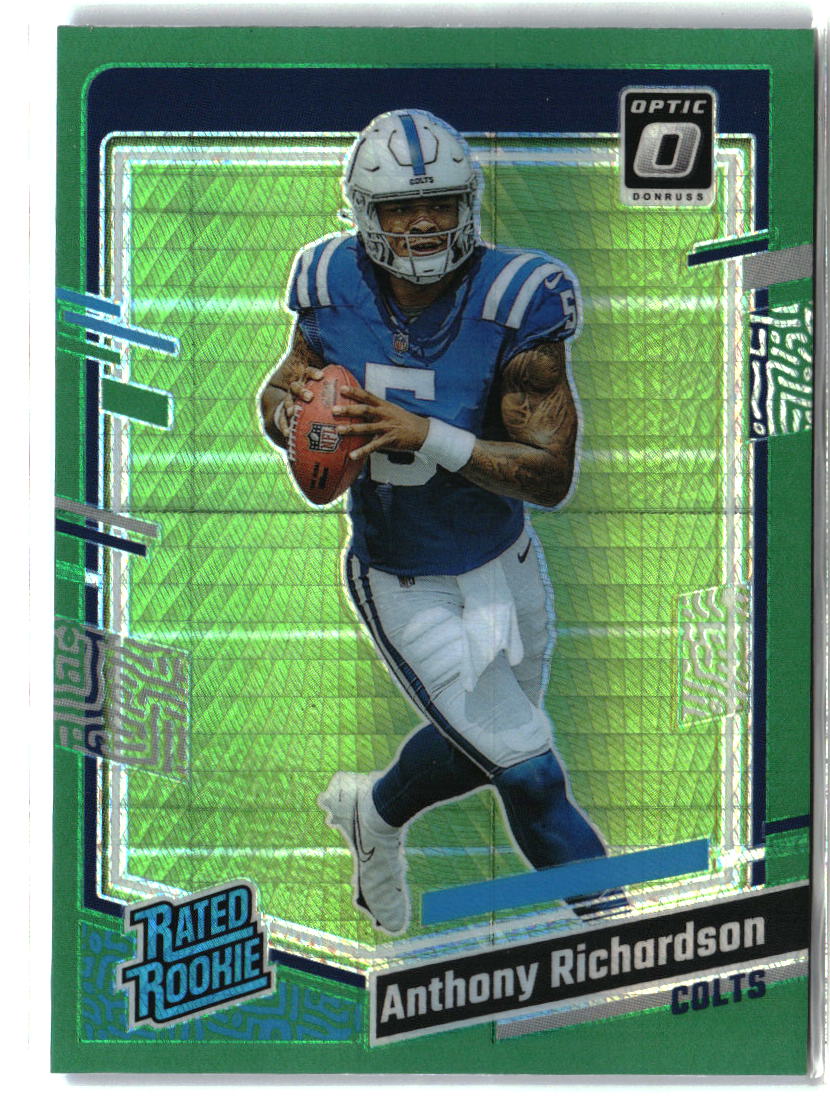 Anthony Richardson 2023 Donruss Optic Green Hyper #247