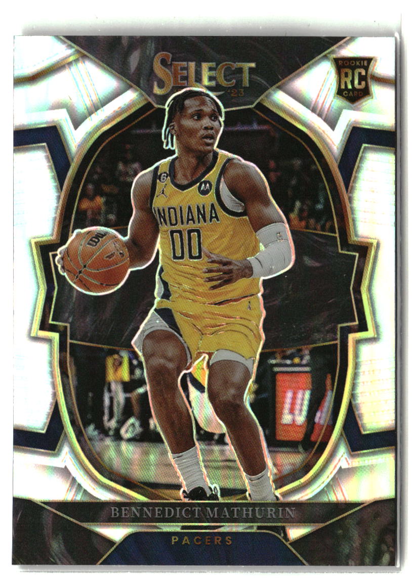 Bennedict Mathurin 2022-23 Panini Select Silver Prizms #79