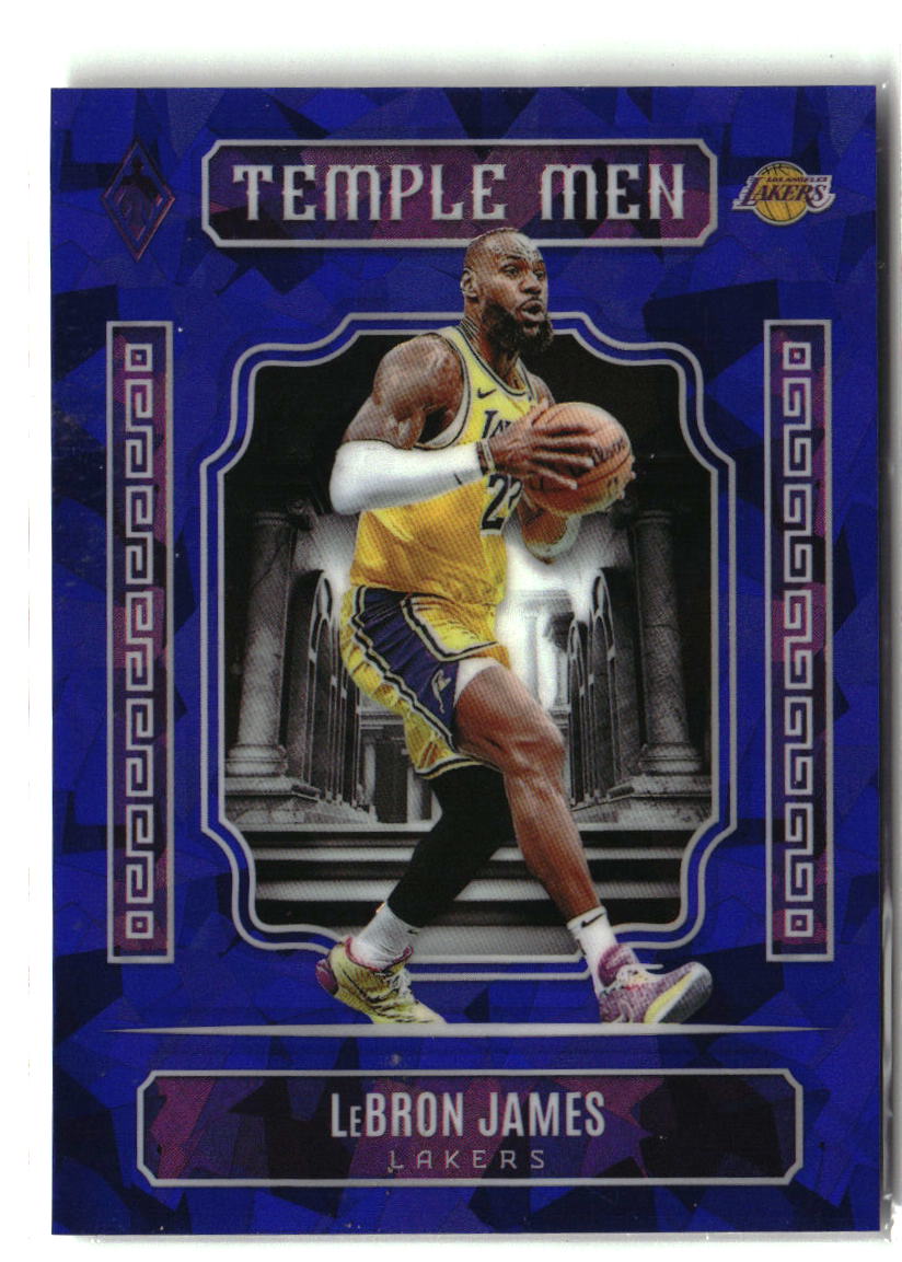 LeBron James 2023-24 Panini Phoenix Temple Men Phoenix Blue Ice #2
