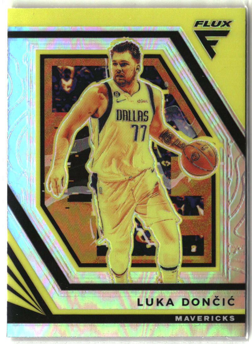 Luka Doncic 2022-23 Panini Flux Silver #105