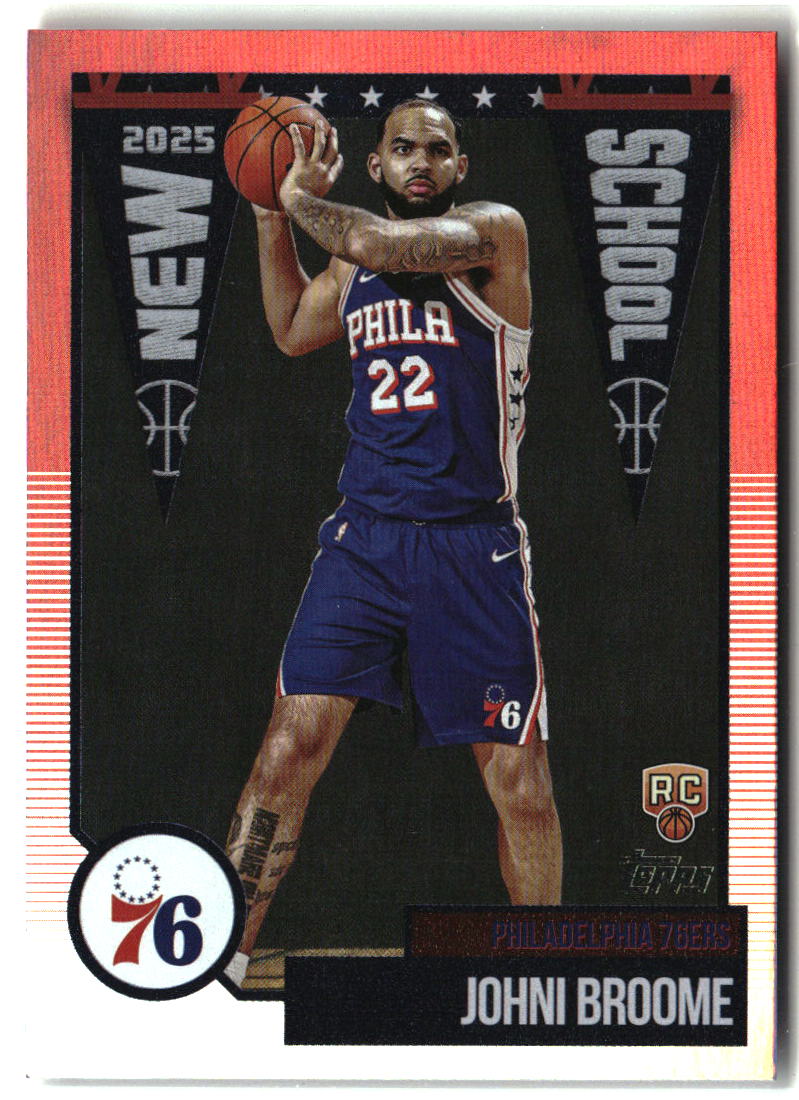 Johni Broome 2025-26 Topps New School #NS-35