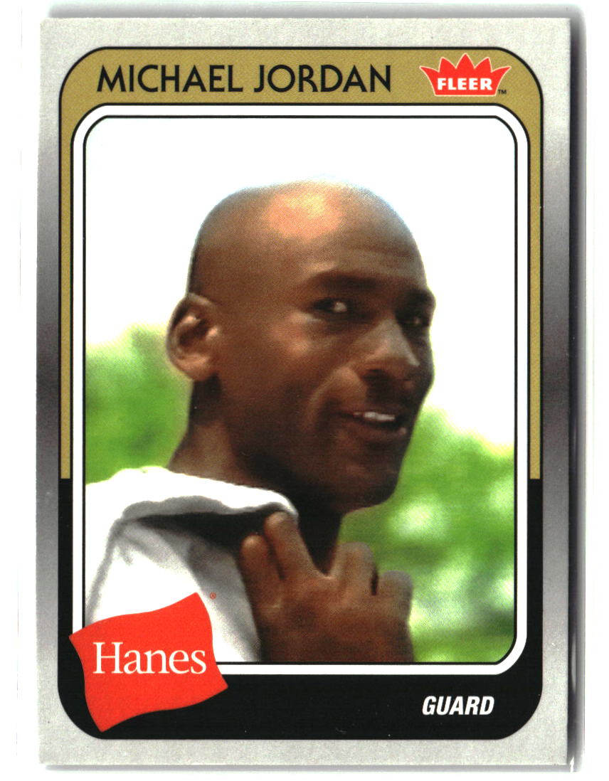 Michael Jordan 2018-19 Fleer Hanes Michael Jordan 30th Anniversary #MJ-6