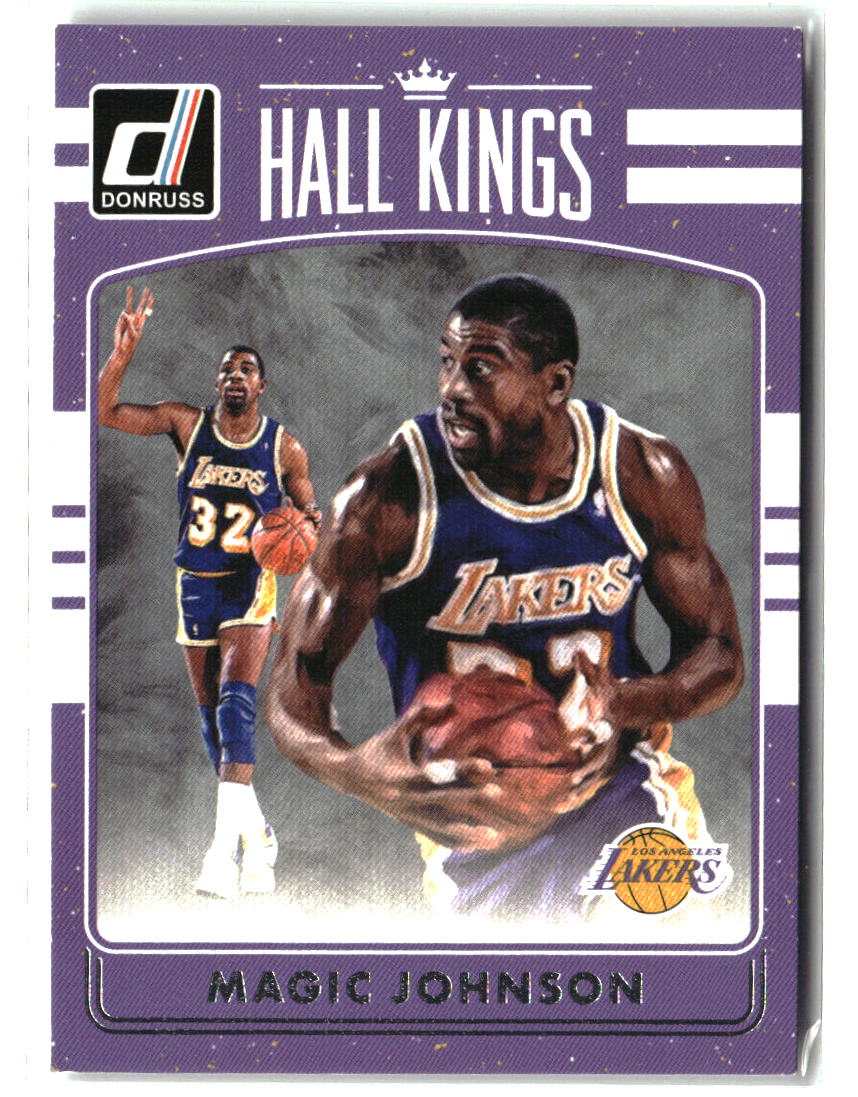 Magic Johnson 2016-17 Donruss Hall Kings #24