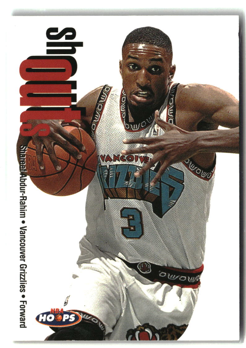 Shareef Abdur-Rahim 1998-99 Hoops Shout Outs #1 SO