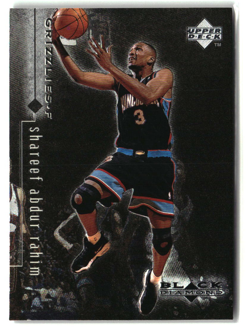 Shareef Abdur-Rahim 1998-99 Upper Deck Black Diamond #87