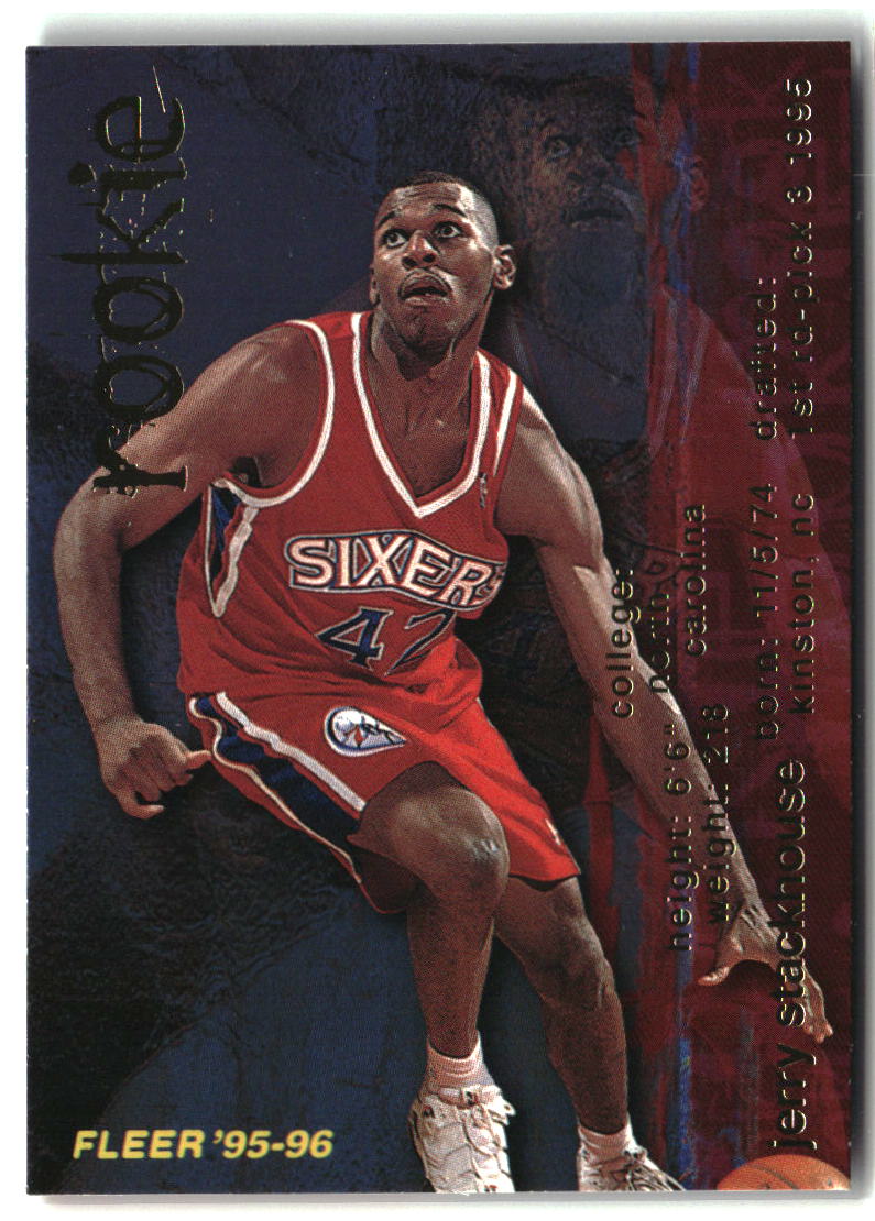 Jerry Stackhouse 1995-96 Fleer #310