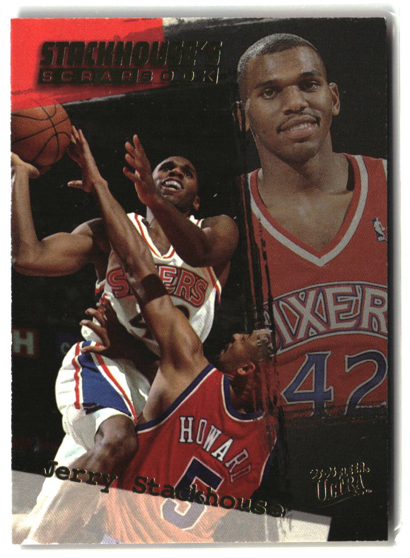 Jerry Stackhouse 1995-96 Ultra Stackhouse's Scrapbook #S-3