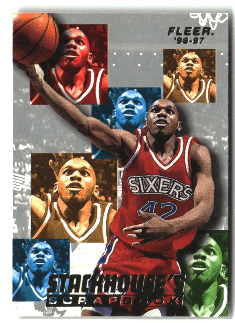 Jerry Stackhouse 1996-97 Fleer Stackhouse's Scrapbook #S-9