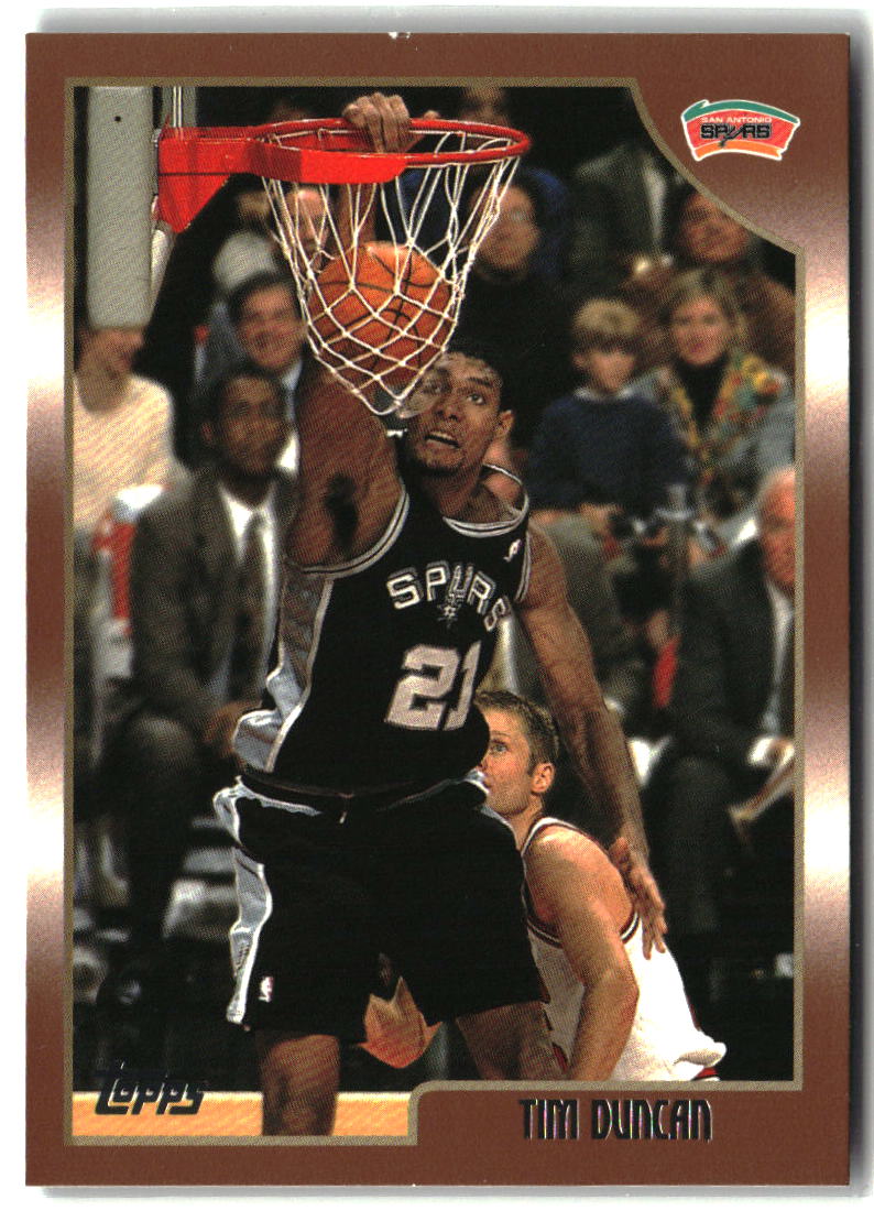 Tim Duncan 1998-99 Topps #49