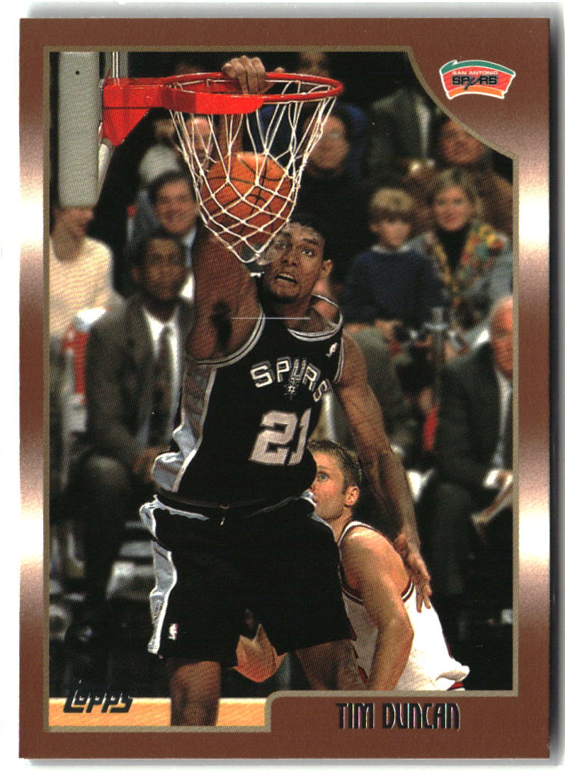 Tim Duncan 1998-99 Topps #49