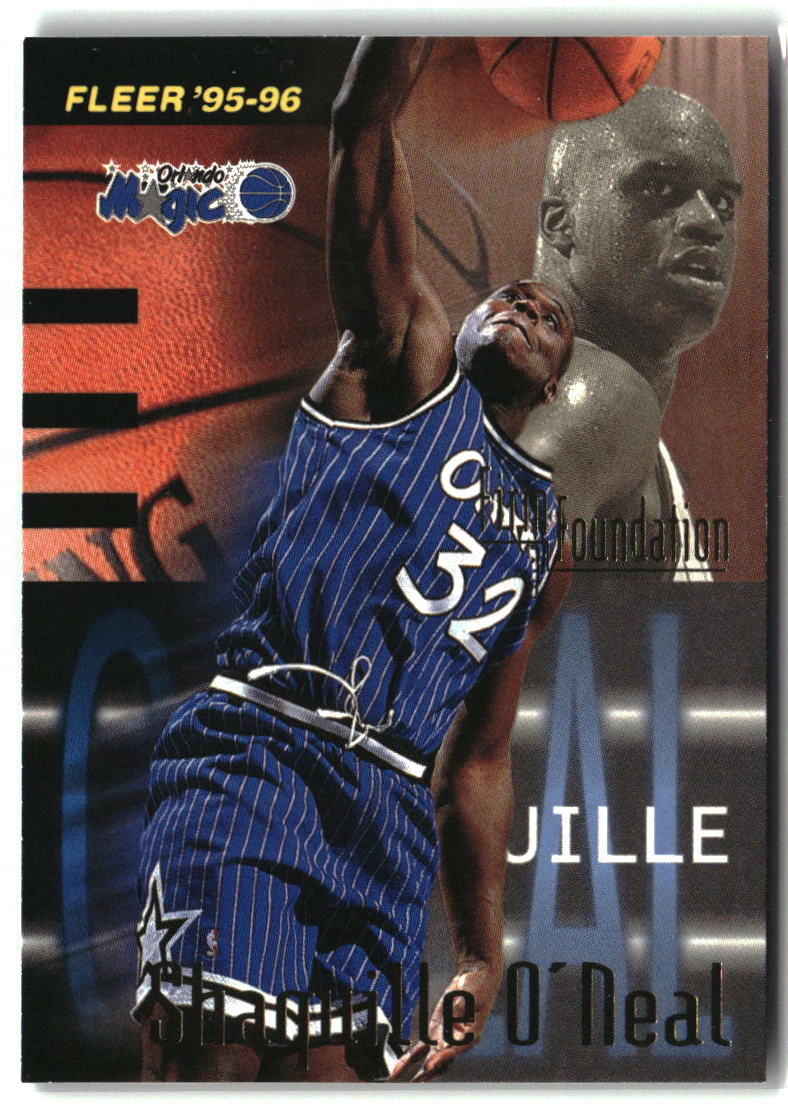 Shaquille O'Neal 1995-96 Fleer #338