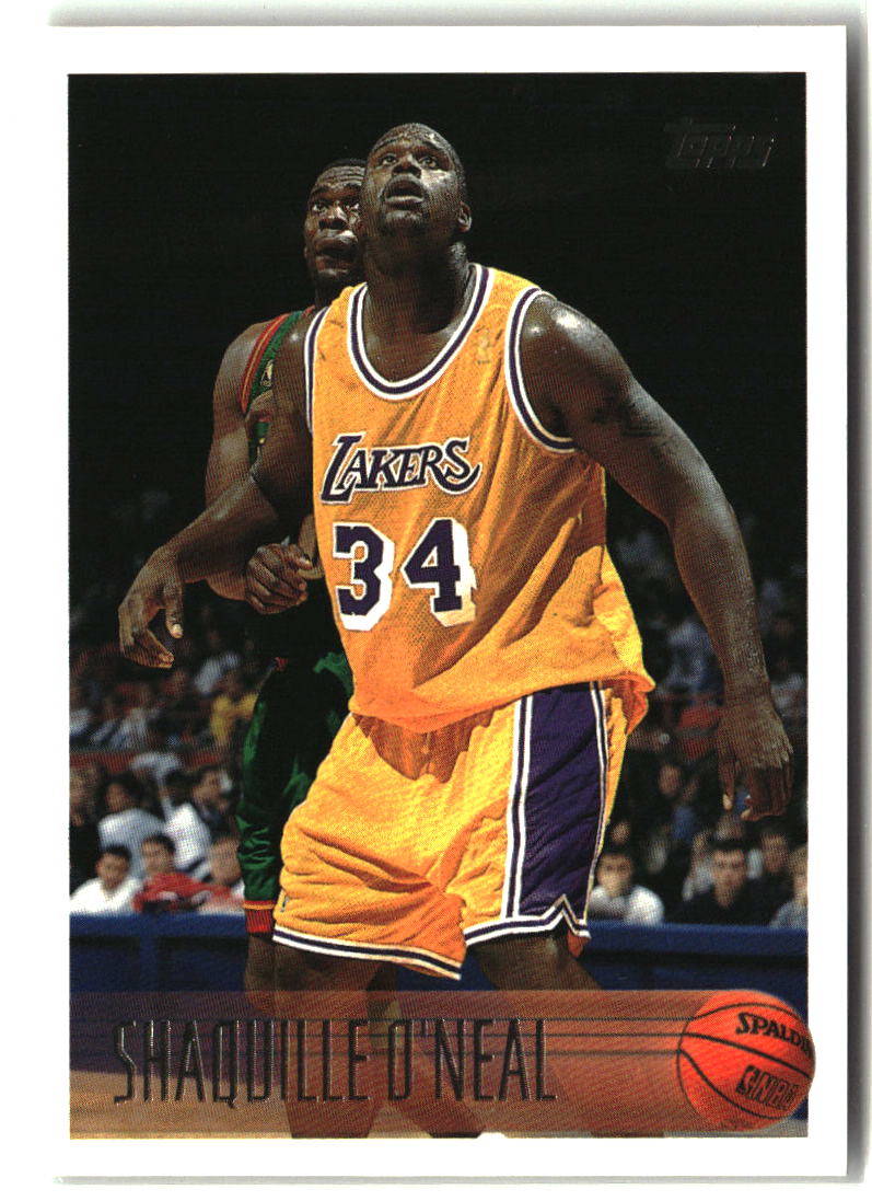 Shaquille O'Neal 1996-97 Topps #220