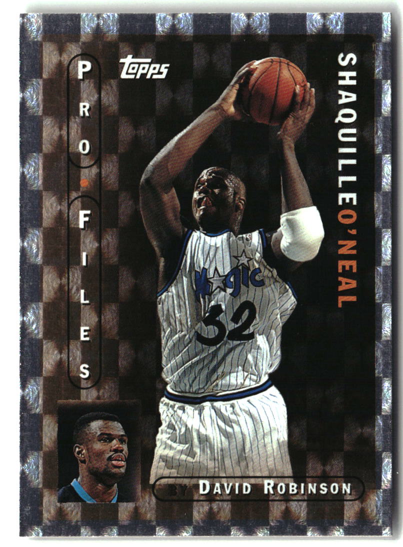 Shaquille O'Neal 1996-97 Topps ProFiles #PF-7