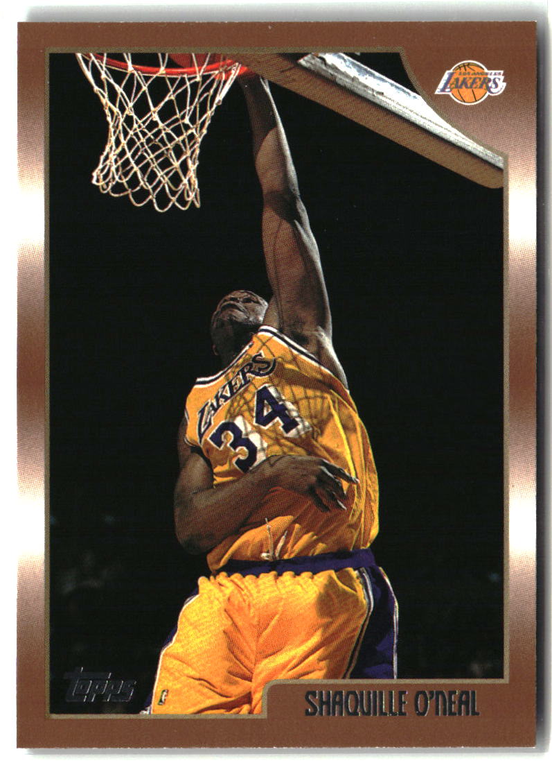 Shaquille O'Neal 1998-99 Topps #175