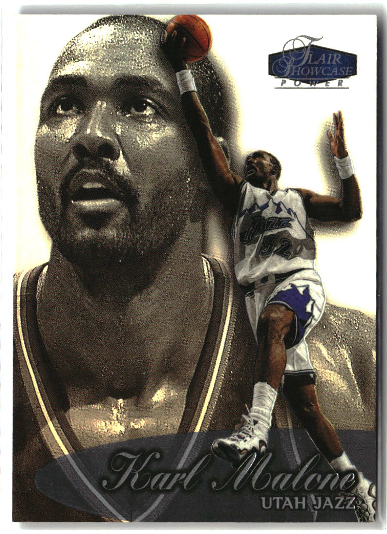 Karl Malone 1998-99 Flair Showcase #39